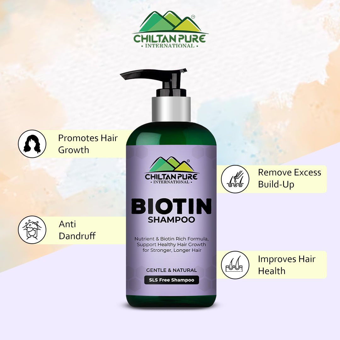 Biotin Shampoo – Hydrates Scalp, Promotes Healthy Hair Growth, Reduce Split Ends & Prevents Hair Breakage,, Doctor's 👨⚕️ Recommended - Mamasjan